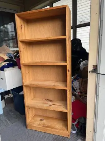 BOOKCASE 5 shelve wood