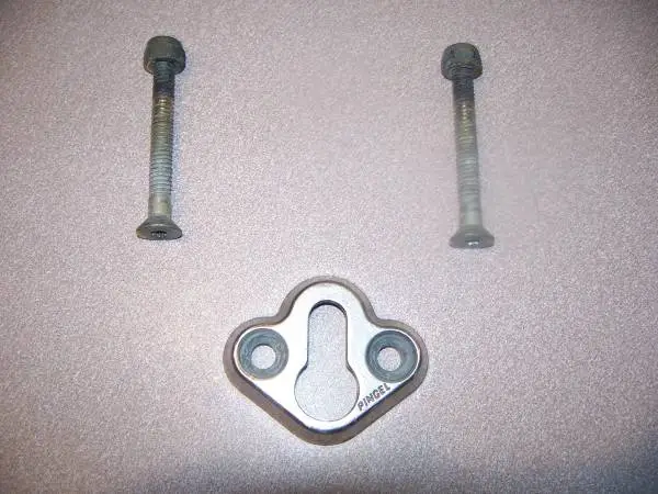Pingel Motorcycle Wheel Chock Mounting Hardware