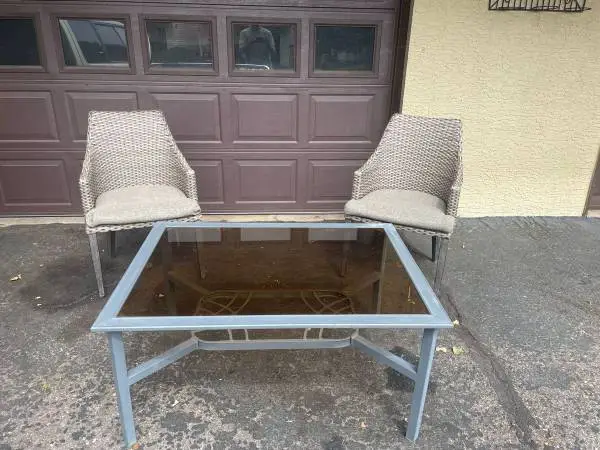 Outdoor patio set