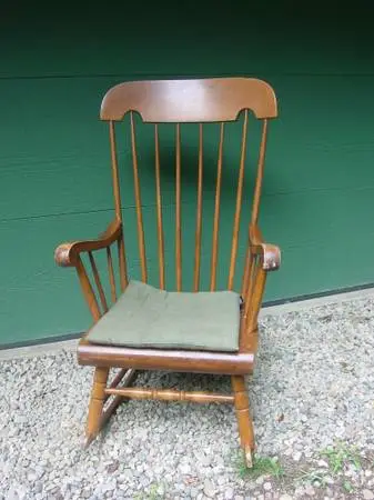 Maple Boston style rocking chair