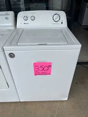 Washer like new Amana warranty delivery call/text
