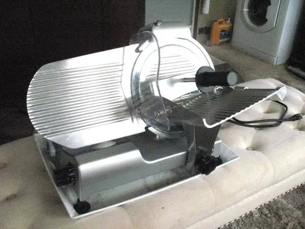 BESWOOD 10 Electric Deli Meat Slicer, Cheese Food Slicer