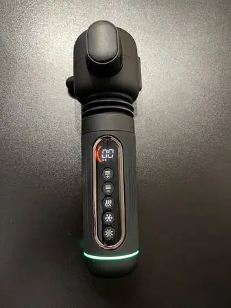 New Handheld Vibrating Hot/Cold Red Light Therapy Massage Gun