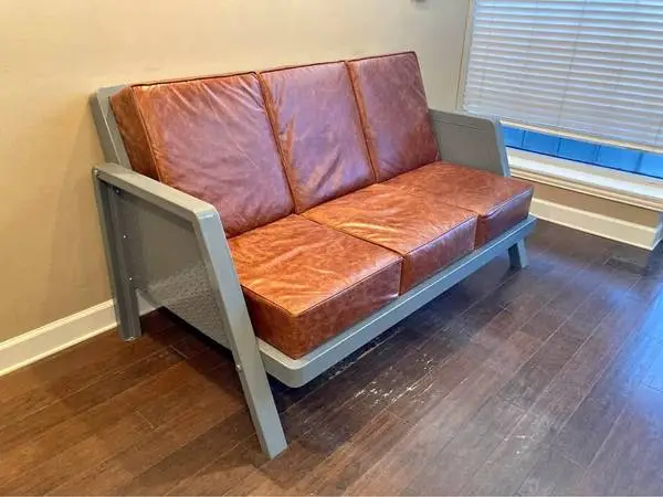 BIG Industrial Style Steel Sofa and Chair