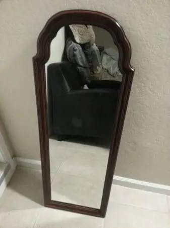 Like New Ethan Allen Mirror 15x43 inches