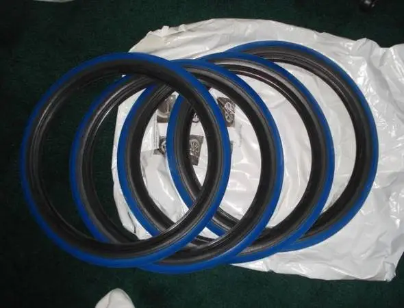 █ 15 BLUE/BLACK PORTAWALL COMPLETE SET OF 4 for your tires █