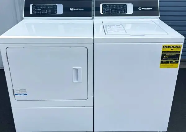 Almost New Speed Queen Washer and Gas Dryer
