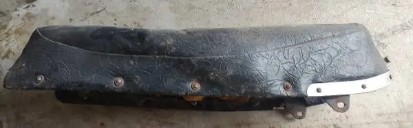 Vintage Honda CB160 motorcycle seat