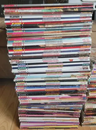 Playboy 180 Magazines 60s 80s 90s 2000s