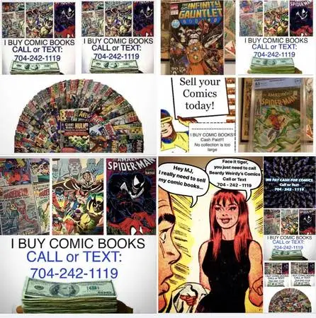 I BUY COMIC BOOK COLLECTIONS!