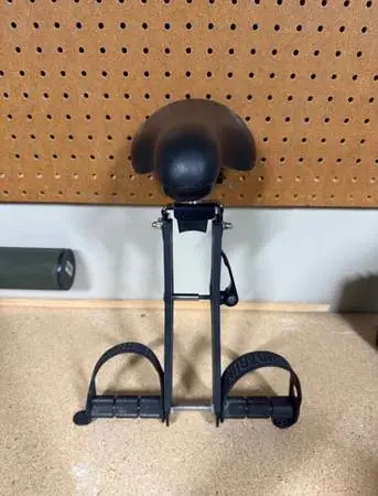 Kids ride shotgun toddler seat attachment