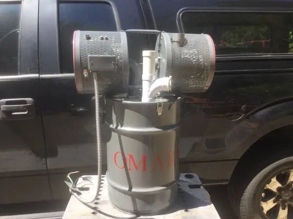Omar’s central vacuum dust collection
