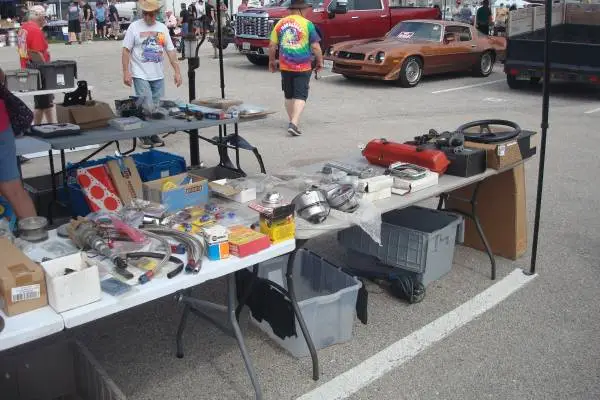 Classic Auto Parts and Tools Lot