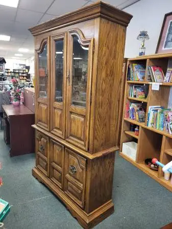 Wooden China Cabinet