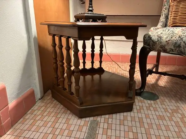 Hexagon Side Table