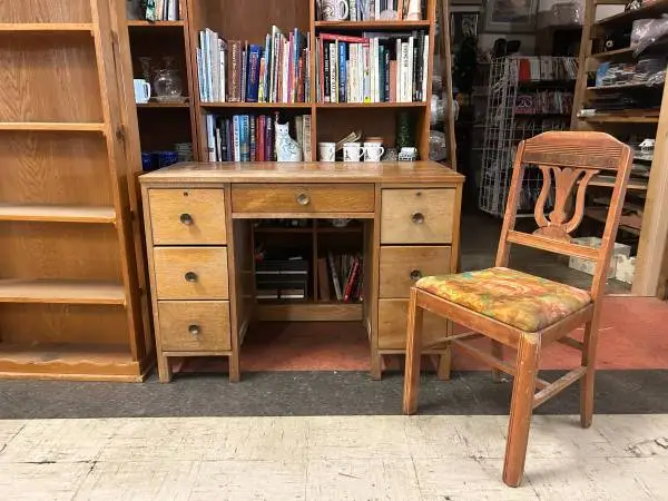 Over 100 desks, filing cabinets, bookcases - NEW & Consigned!