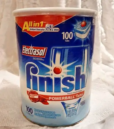 FINISH Powerball Dishwasher Tabs New Factory Sealed 100 Tabs