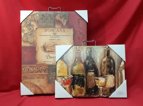 Tuscan Wine Wall Art Canvas Print and Lithograph NEW