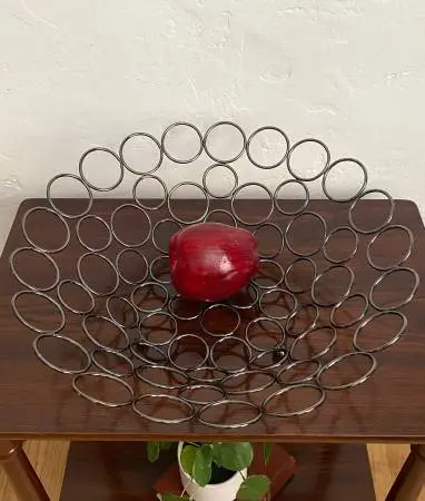 Welded Metal Ring Bowl
