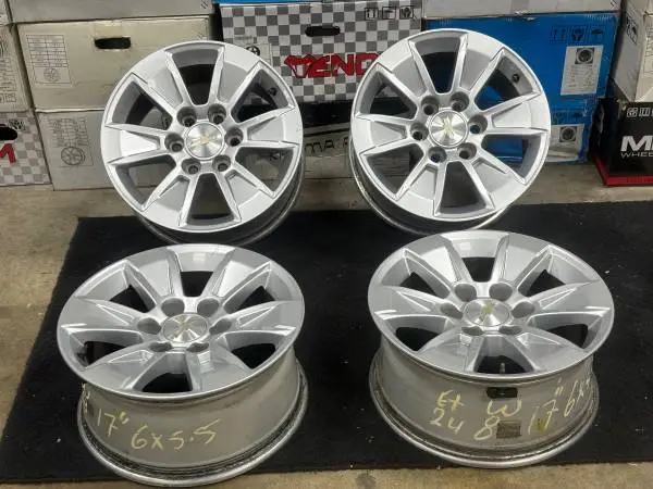 CHEVY GMC RIMS WHEELS 17 INCH FACTORY 6 LUGS SET OF 4