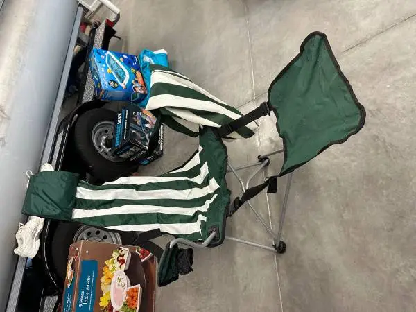 Chair for watching games or relaxing. $10.00 OBO