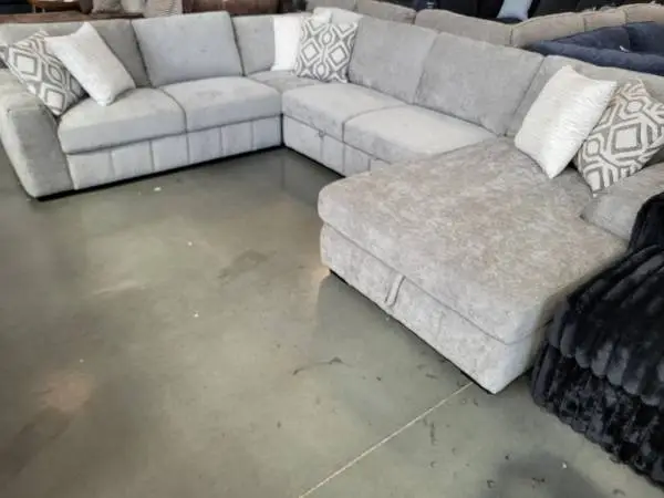 Gorgeous Sleeper Sectional with Storage! Limited Stock!
