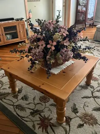 Coffee table, End tables and TV console