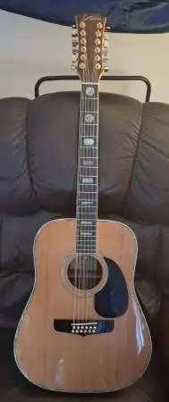 12-string guitar 🌟 hand-built Fenix by Young Chang • 12 NEW strings