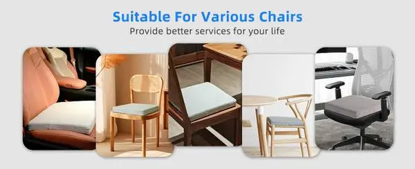 (2) NEW! Durable Breathable Long-Lasting Support Seat Cushion