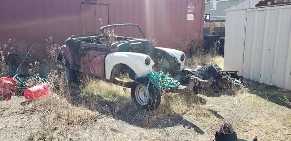 59 morris minor body and chasis