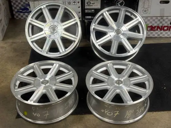 CHRYSLER DODGE RIMS WHEELS 18 INCH 5 LUGS SET OF 4