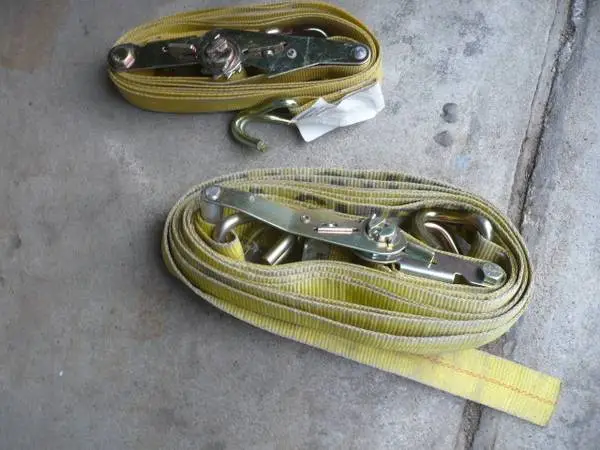 Tie down straps