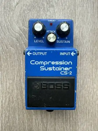 Boss CS-2 Compression Sustainer — Vintage 1988 Made in Japan