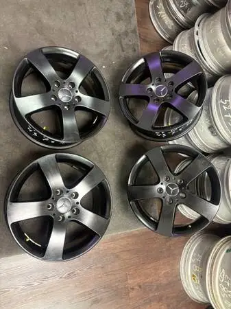 MERCEDES AMG G WAGON G550 RIMS WHEELS 18 INCH FACTORY  5 LUGS SET OF 4