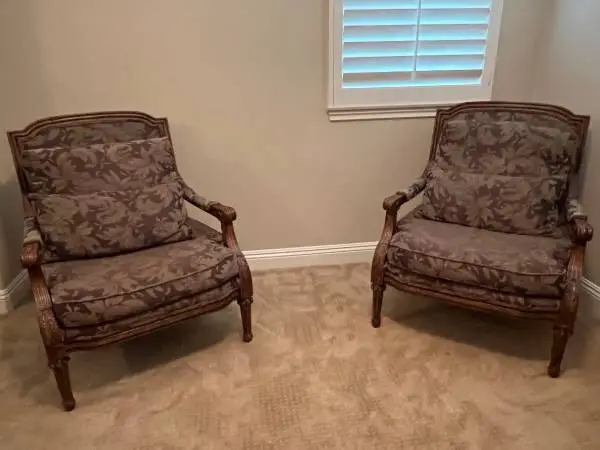 Lane arm chairs