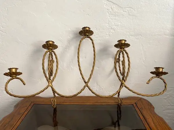 Vintage Wall Sconce Candle Holder