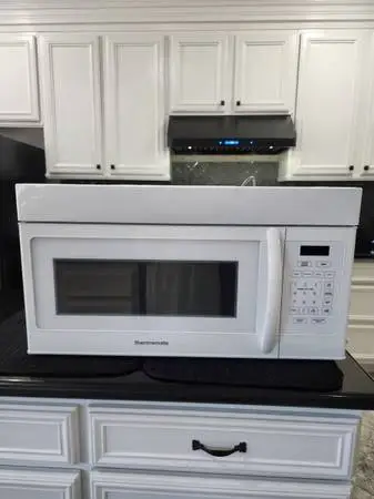 Over the range microwave