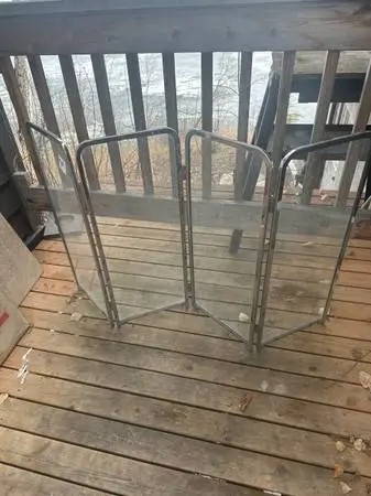 Fireplace screen