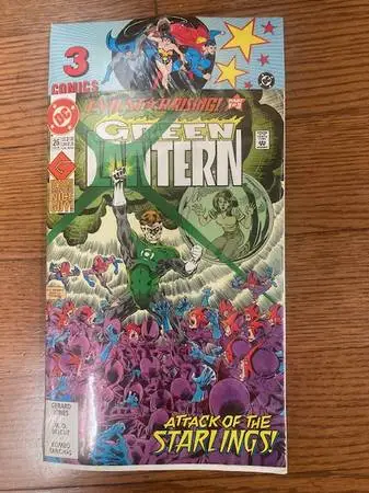 2 collectors packs of comics (3 and 2) from 1992-93. Still sealed