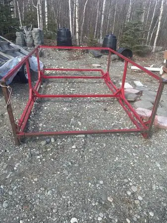 Full size pick up truck lumber rack