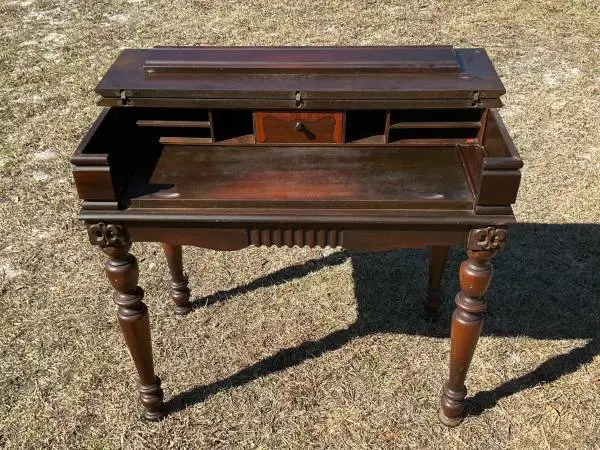 Vintage Writing Spinet Desk