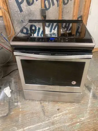 Electric range delivered