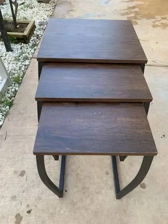 3 piece nesting table.....T 1