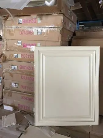 ANTIQUE WHITE Kitchen Base Cabinet door 23 3/4 x 29 1/4