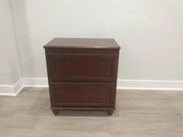 Vintage BOMBAY Wooden File Cabinet