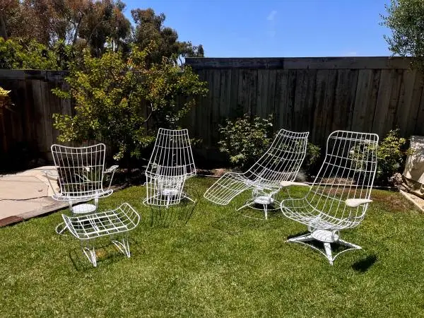 Vintage 1960s Homecrest 4 Piece Set