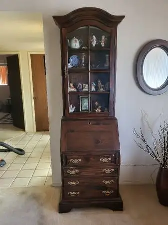 ETHAN ALLAN SECRETARIAL DESK VINTAGE