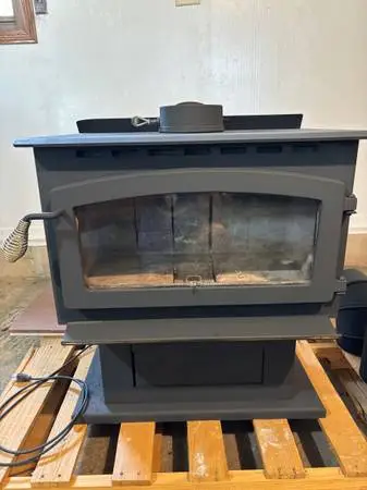 Wood burning Fireplace