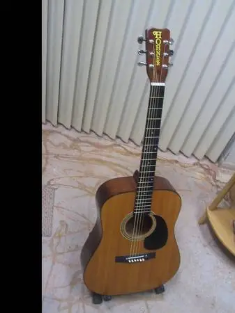 Hohner Acoustic w/Shaller Tuners and Ovation Hard Case - FS/FT