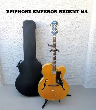 EPIPHONE EMPEROR REGENT NA GUITAR MAKE OFFER JAZZ BOX